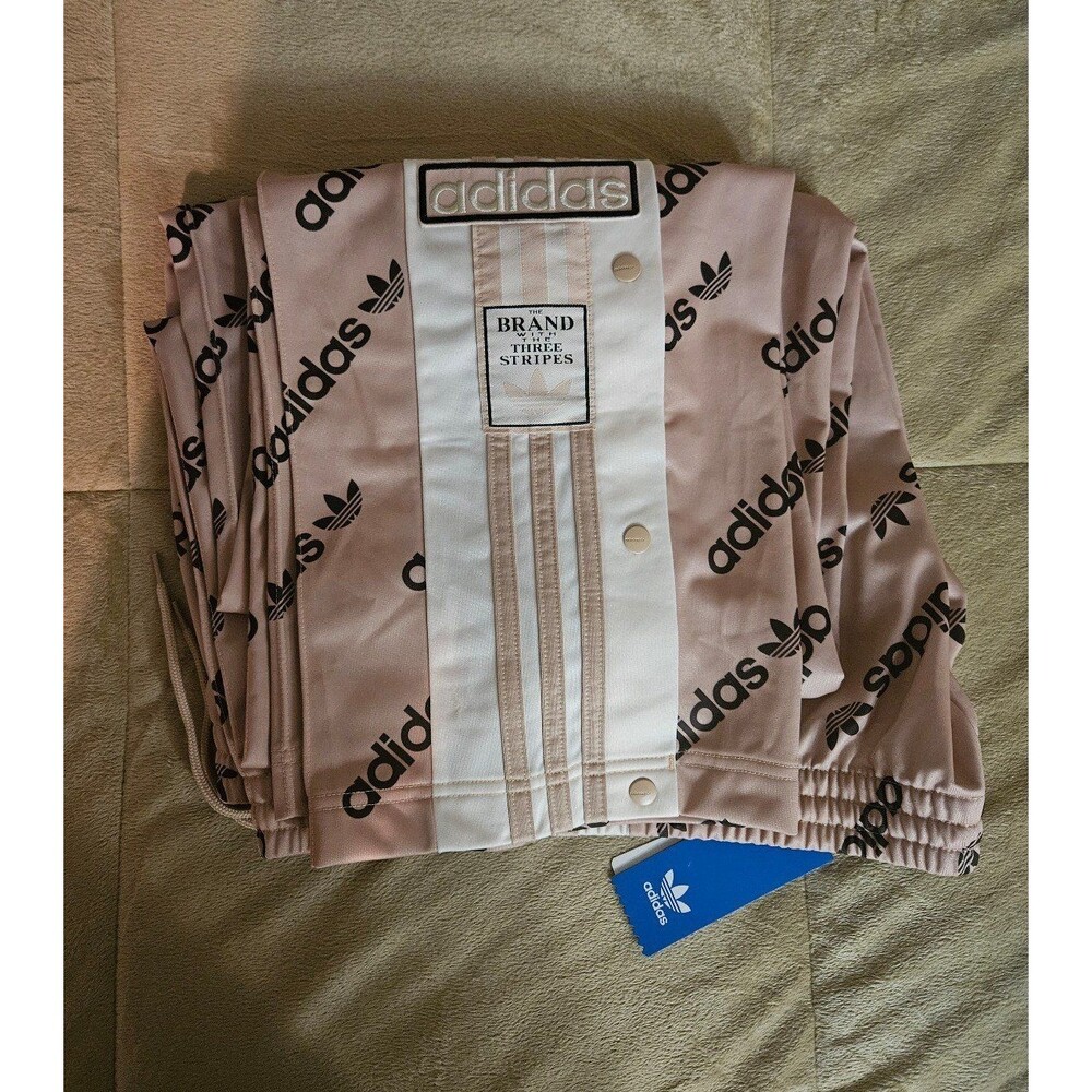 Adidas snap pants sz L - Picture 3 of 3